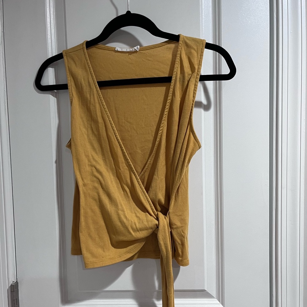 Gold Wrap Tank Top